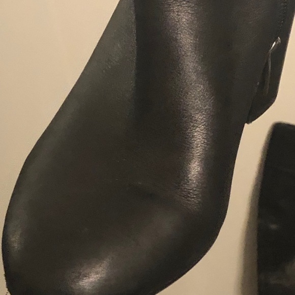 Enzo Angiolini Size 9.5 Leather Black Boots - Picture 2 of 11